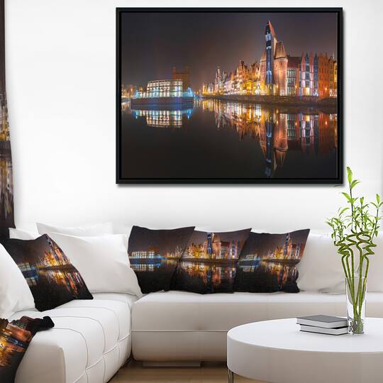 Designart - Panorama of Gdansk Old Town